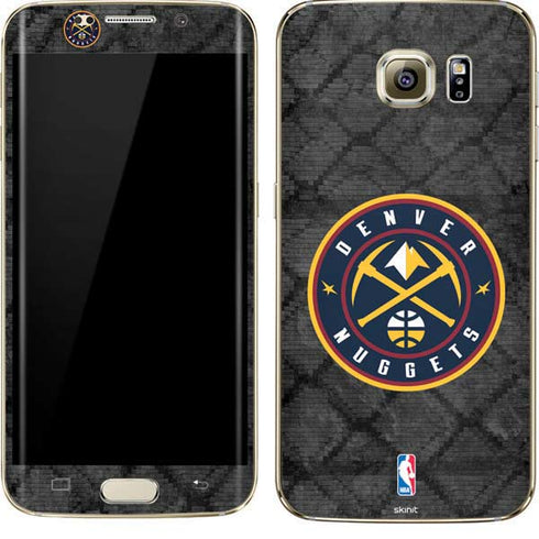 NBA Denver Nuggets Dark Rust Galaxy S7 Edge Skin