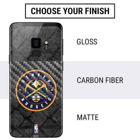 NBA Denver Nuggets Dark Rust Galaxy S9 Skin