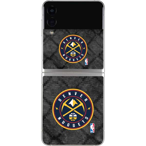 NBA Denver Nuggets Dark Rust Galaxy Z Flip3 5G Skin