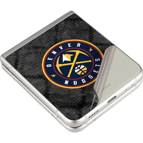 NBA Denver Nuggets Dark Rust Galaxy Z Flip3 5G Skin