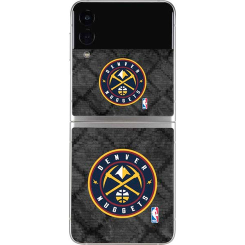 NBA Denver Nuggets Dark Rust Galaxy Z Flip4 5G Skin