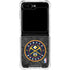 NBA Denver Nuggets Dark Rust Galaxy Z Flip5 5G Clear Case