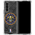 NBA Denver Nuggets Dark Rust Galaxy Z Fold4 5G Clear Case