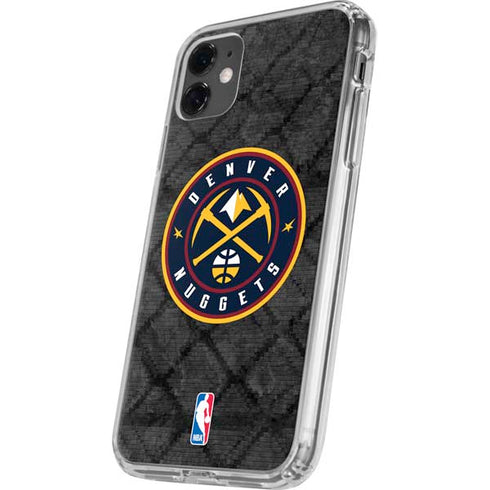 NBA Denver Nuggets Dark Rust iPhone 11 Clear Case