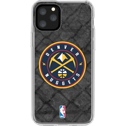 NBA Denver Nuggets Dark Rust iPhone 11 Pro Clear Case