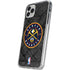 NBA Denver Nuggets Dark Rust iPhone 11 Pro Clear Case