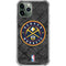 NBA Denver Nuggets Dark Rust iPhone 11 Pro Max Clear Case