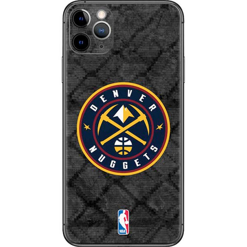 NBA Denver Nuggets Dark Rust iPhone 11 Pro Max Skin