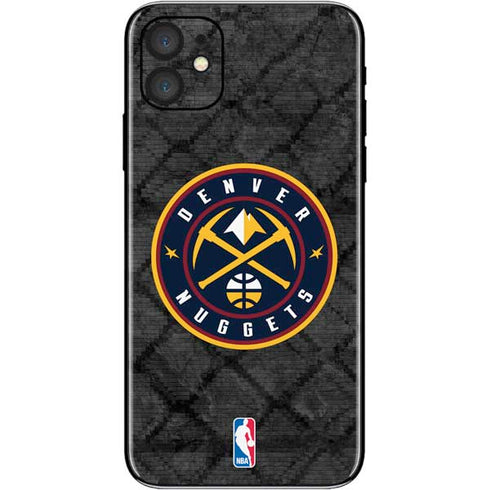 NBA Denver Nuggets Dark Rust iPhone 11 Skin