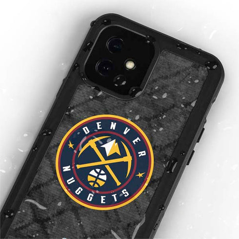 NBA Denver Nuggets Dark Rust iPhone 12 Mini Waterproof Case