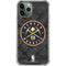 NBA Denver Nuggets Dark Rust iPhone 12 Pro Clear Case