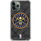 NBA Denver Nuggets Dark Rust iPhone 12 Pro Max Clear Case