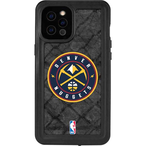 NBA Denver Nuggets Dark Rust iPhone 12 Pro Max Waterproof Case