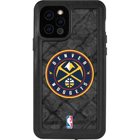 NBA Denver Nuggets Dark Rust iPhone 12 Pro Waterproof Case