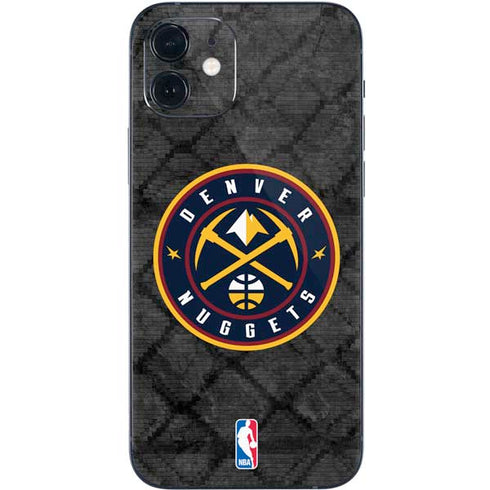 NBA Denver Nuggets Dark Rust iPhone 12 Skin