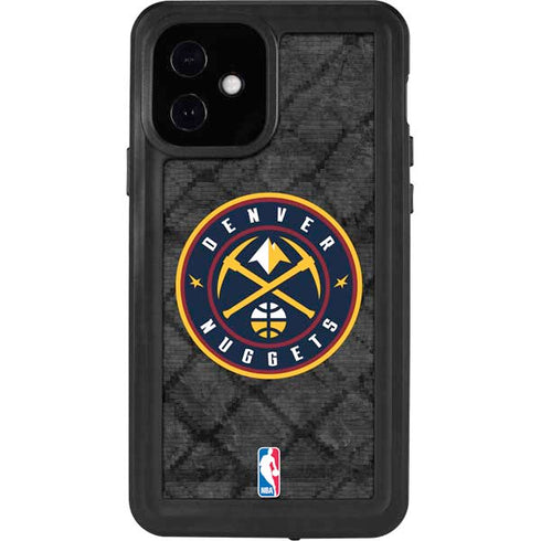 NBA Denver Nuggets Dark Rust iPhone 12 Waterproof Case