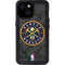 NBA Denver Nuggets Dark Rust iPhone 13 Mini Waterproof Case