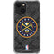 NBA Denver Nuggets Dark Rust iPhone 14 Clear Case