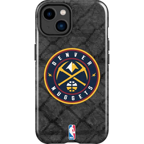 NBA Denver Nuggets Dark Rust iPhone 14 Plus Impact Case