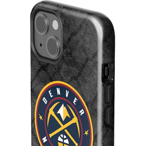 NBA Denver Nuggets Dark Rust iPhone 14 Plus Impact Case