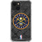 NBA Denver Nuggets Dark Rust iPhone 15 Plus Clear Case