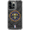 NBA Denver Nuggets Dark Rust iPhone 15 Pro Clear Case