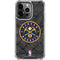 NBA Denver Nuggets Dark Rust iPhone 14 Pro Clear Case