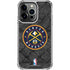 NBA Denver Nuggets Dark Rust iPhone 15 Pro Clear Case