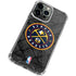 NBA Denver Nuggets Dark Rust iPhone 14 Pro Clear Case