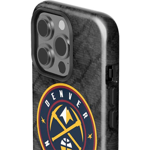 NBA Denver Nuggets Dark Rust iPhone 15 Pro Impact Case