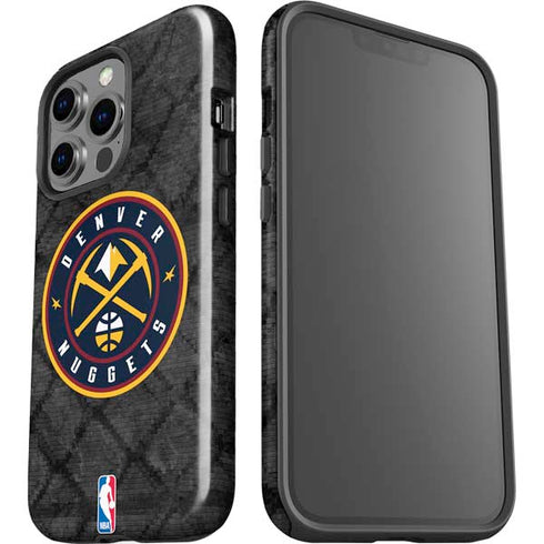 NBA Denver Nuggets Dark Rust iPhone 15 Pro Impact Case