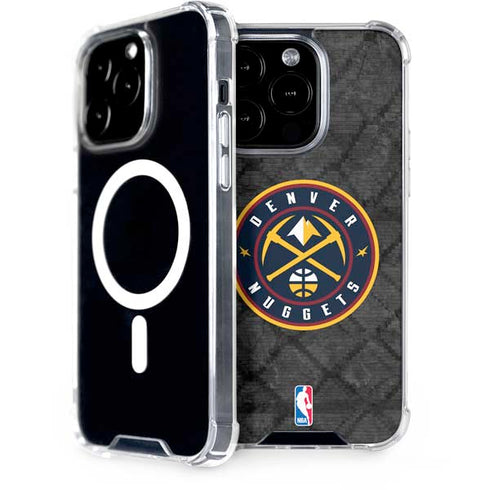 NBA Denver Nuggets Dark Rust iPhone 15 Pro MagSafe Case