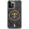 NBA Denver Nuggets Dark Rust iPhone 14 Pro Max Clear Case