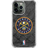 NBA Denver Nuggets Dark Rust iPhone 14 Pro Max Clear Case
