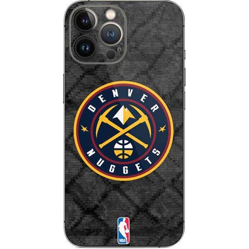 NBA Denver Nuggets Dark Rust iPhone 14 Pro Max Skin