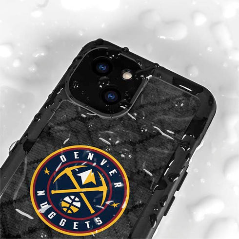 NBA Denver Nuggets Dark Rust iPhone 15 Plus Waterproof Case