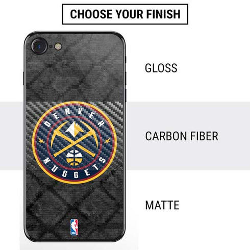 NBA Denver Nuggets Dark Rust iPhone SE (2nd & 3rd Gen) Skin