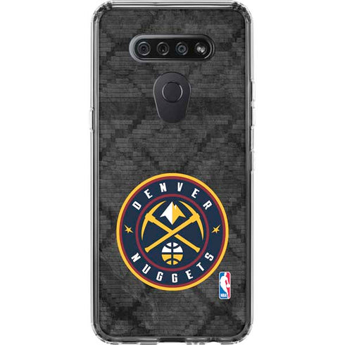 NBA Denver Nuggets Dark Rust LG K51/Q51 Clear Case