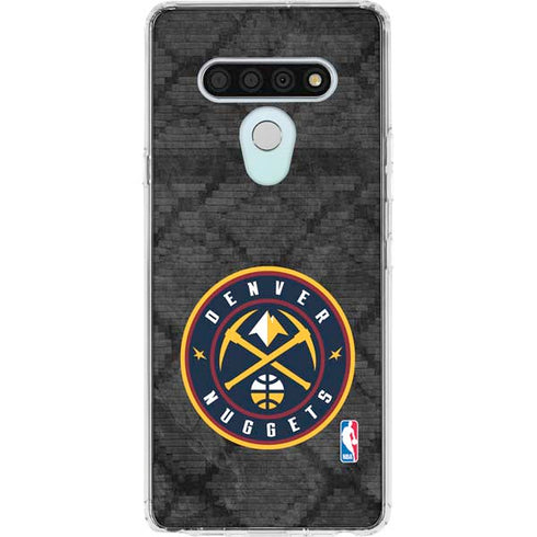 NBA Denver Nuggets Dark Rust LG Stylo 6 Clear Case