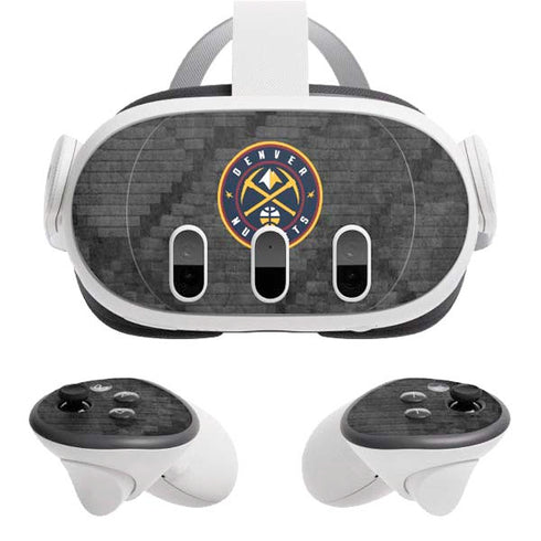 NBA Denver Nuggets Dark Rust Meta Quest 3 Skin