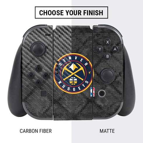 NBA Denver Nuggets Dark Rust Nintendo Switch Bundle Skin