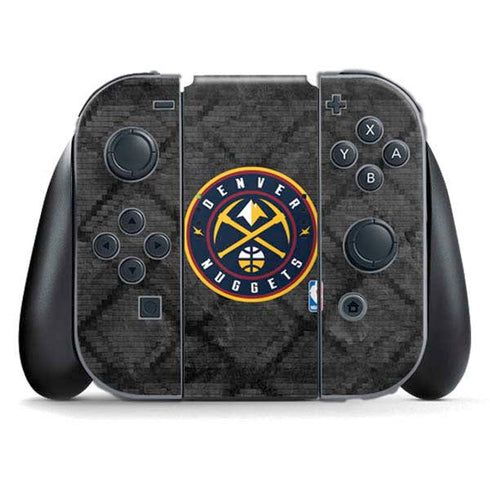 NBA Denver Nuggets Dark Rust Nintendo Switch (2017-2021) Joy-Con Controller Skin