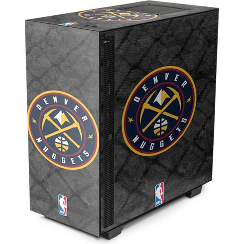NBA Denver Nuggets Dark Rust NZXT H510 Compact ATX Mid-Tower Case Skin