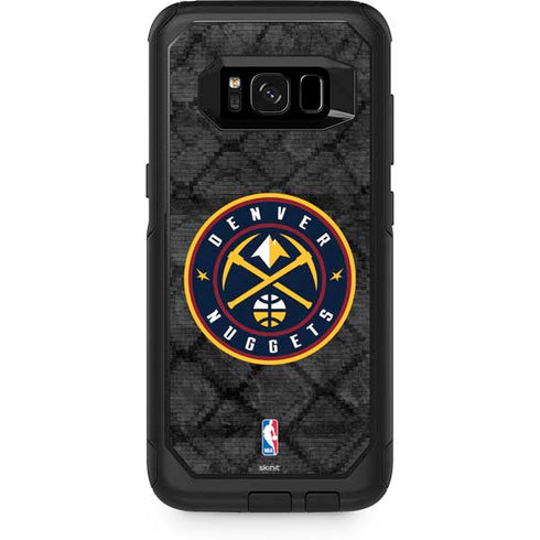 NBA Denver Nuggets Dark Rust Otterbox Commuter Galaxy Skin