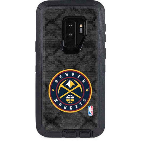 NBA Denver Nuggets Dark Rust Otterbox Defender Galaxy Skin