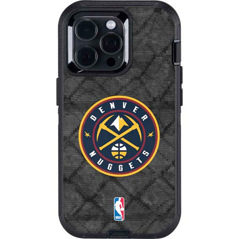 NBA Denver Nuggets Dark Rust Otterbox Defender iPhone Skin
