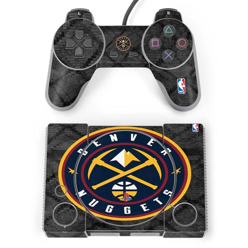 NBA Denver Nuggets Dark Rust PlayStation Classic Bundle Skin