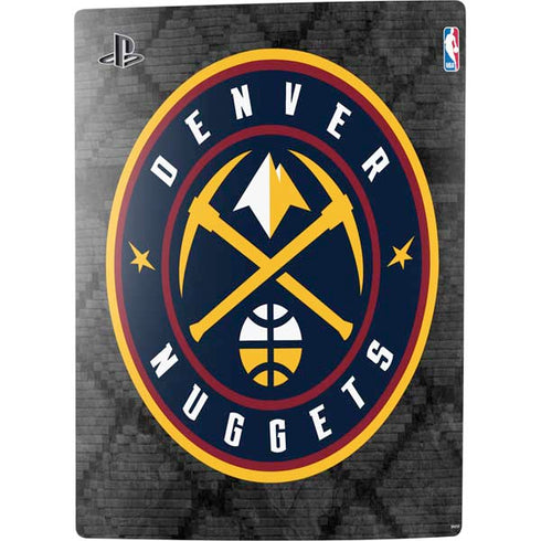 NBA Denver Nuggets Dark Rust PS5 Digital Edition Console Skin