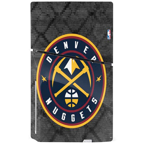 NBA Denver Nuggets Dark Rust PS5 Slim Disk Bundle Skin