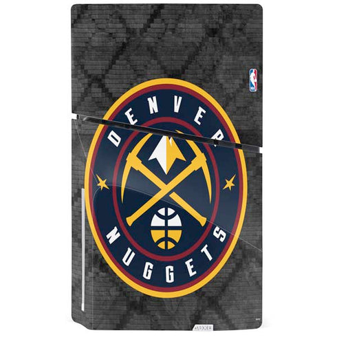 NBA Denver Nuggets Dark Rust PS5 Slim Disk Console Skin